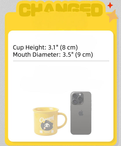Yellow Changed Puro Ceramic Cup, 300ML - TOY-ACC-984E01 - Changed - 42shops