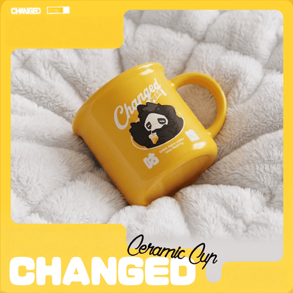 Yellow Changed Puro Ceramic Cup, 300ML - TOY-ACC-984E01 - Changed - 42shops