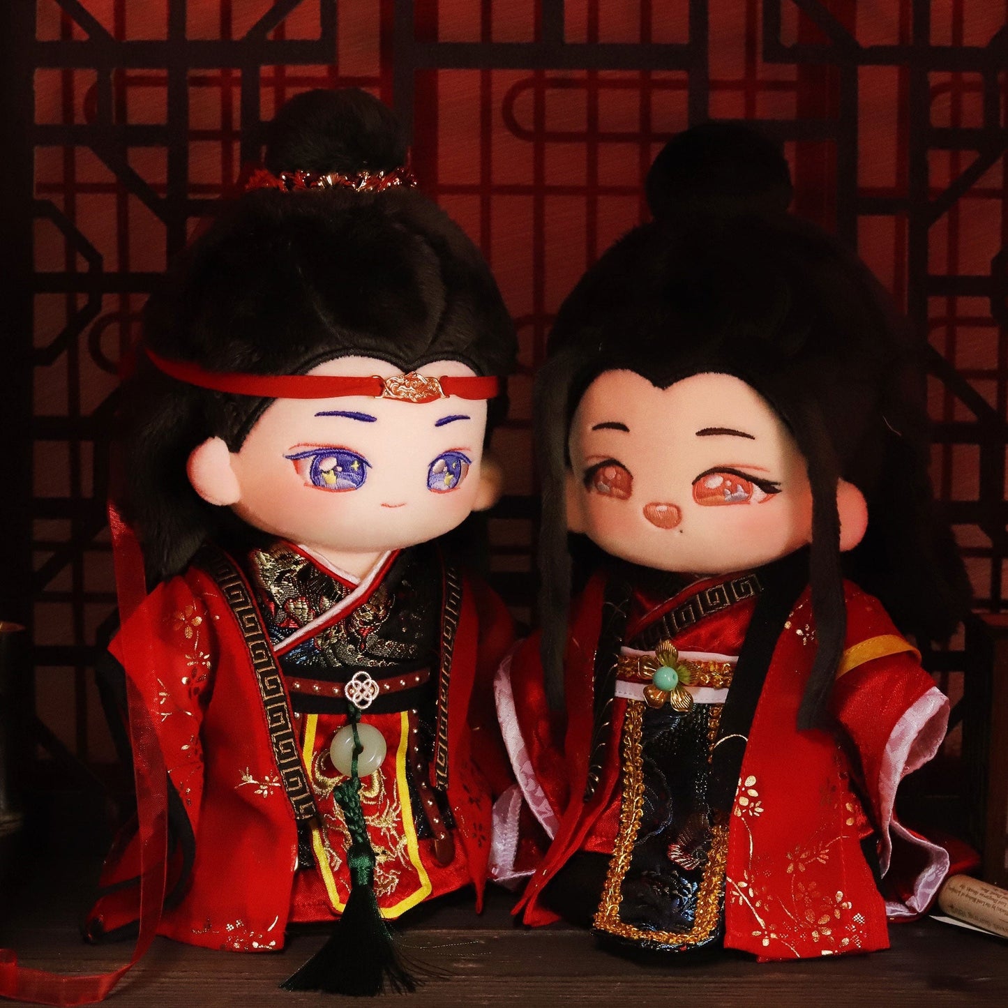 20cm Cotton Doll Chinese Costume Wedding Dress - TOY-PLU-74501 - Guoguoyinghua - 42shops