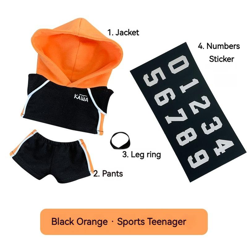 20cm Cotton Doll Clothes Sporty Boys Doll Clothes