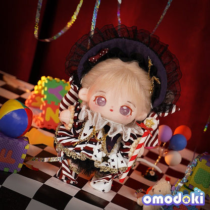 20cm Cotton Doll Night Circus Shadowy Style Doll Clothes 8334:455615