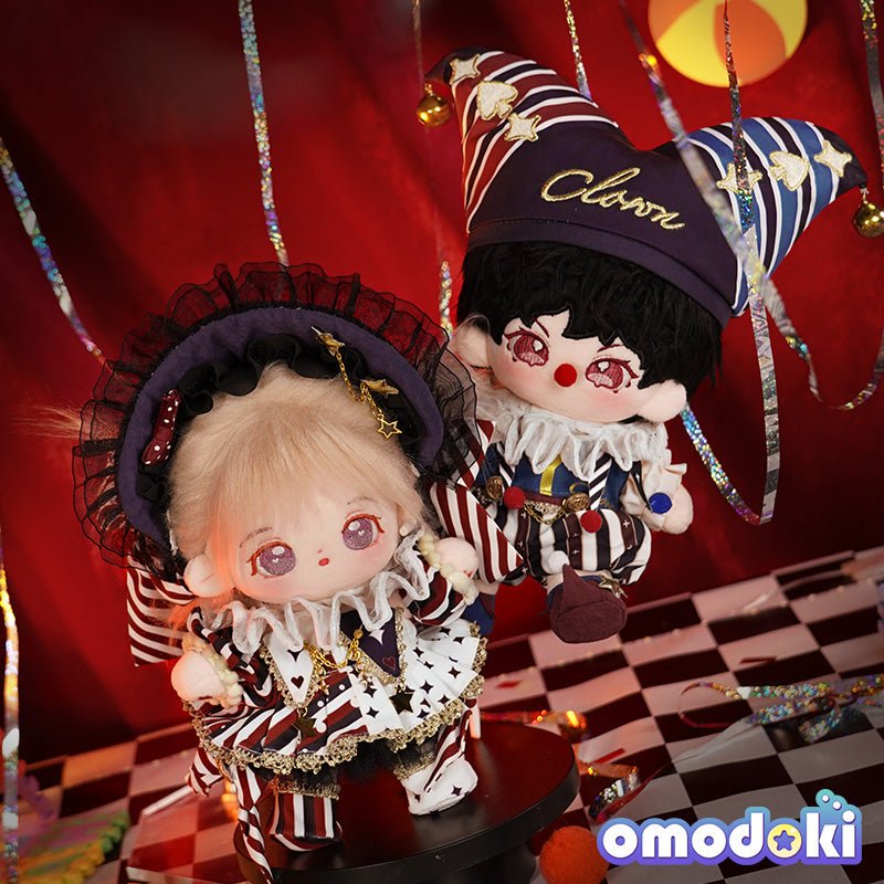 20cm Cotton Doll Night Circus Shadowy Style Doll Clothes - TOY-PLU-125001 - omodoki - 42shops