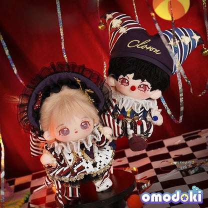 20cm Cotton Doll Night Circus Shadowy Style Doll Clothes 8334:455611