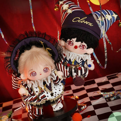 20cm Cotton Doll Night Circus Shadowy Style Doll Clothes 8334:455609