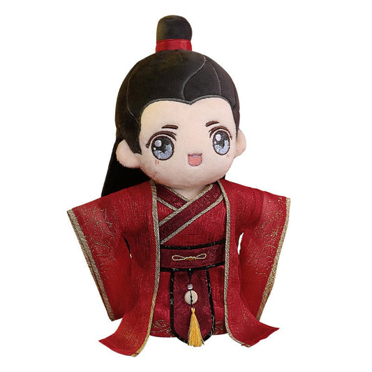 20cm Cotton Doll Red Ancient Style Doll Clothes 8596:528643
