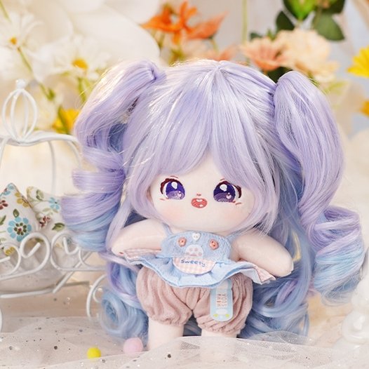 Purple 2025 doll hair