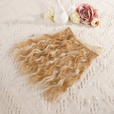 20cm Cotton Doll Wig Curly Hair Pieces 8362:455695