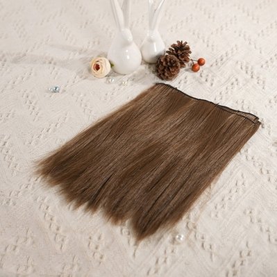 20cm Cotton Doll Wig Straight Hair Pieces - TOY-PLU-108908 - omodoki - 42shops