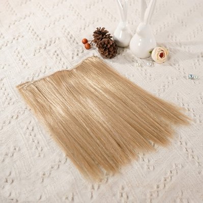 20cm Cotton Doll Wig Straight Hair Pieces - TOY-PLU-108909 - omodoki - 42shops
