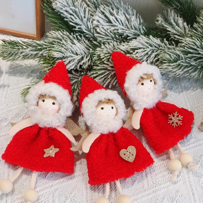3 Pieces Christmas Decorations Tiny Angel Doll - TOY-PLU-26501 - YWSYMC - 42shops