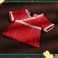 Ancient Style Wedding Red Doll Clothes