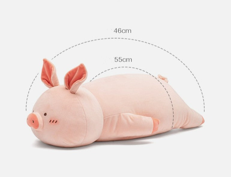Pink Pig Plush Body Pillows