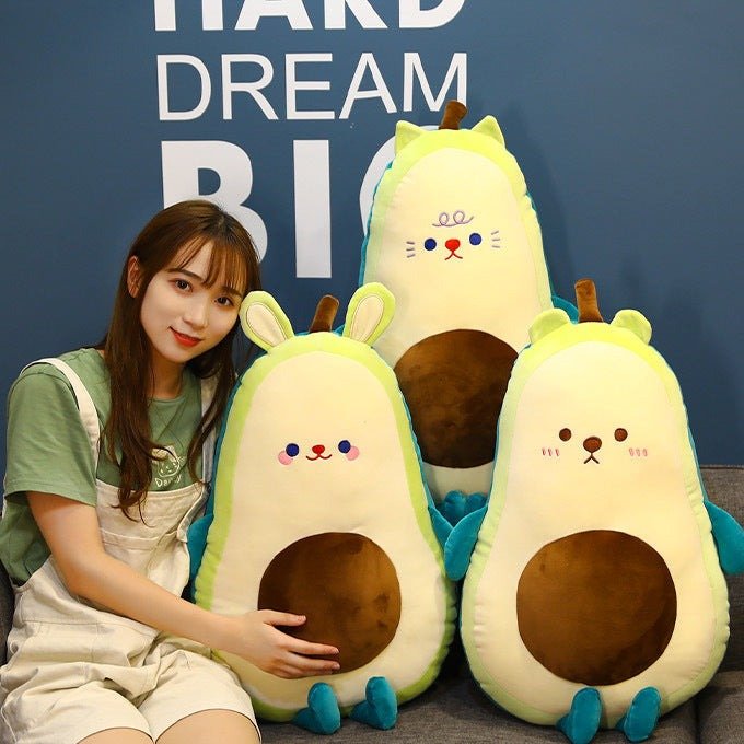 Adorable Avocado Plush Toy Pillow - TOY-PLU-40407 - Hanjiangquqianyang - 42shops