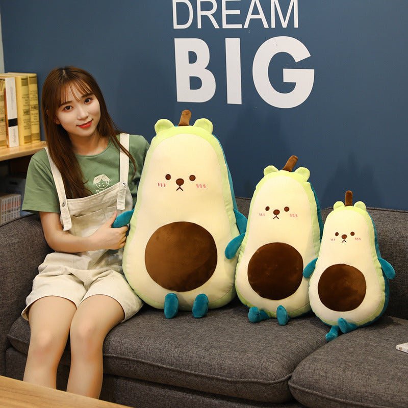Adorable Avocado Plush Toy Pillow - TOY-PLU-40407 - Hanjiangquqianyang - 42shops
