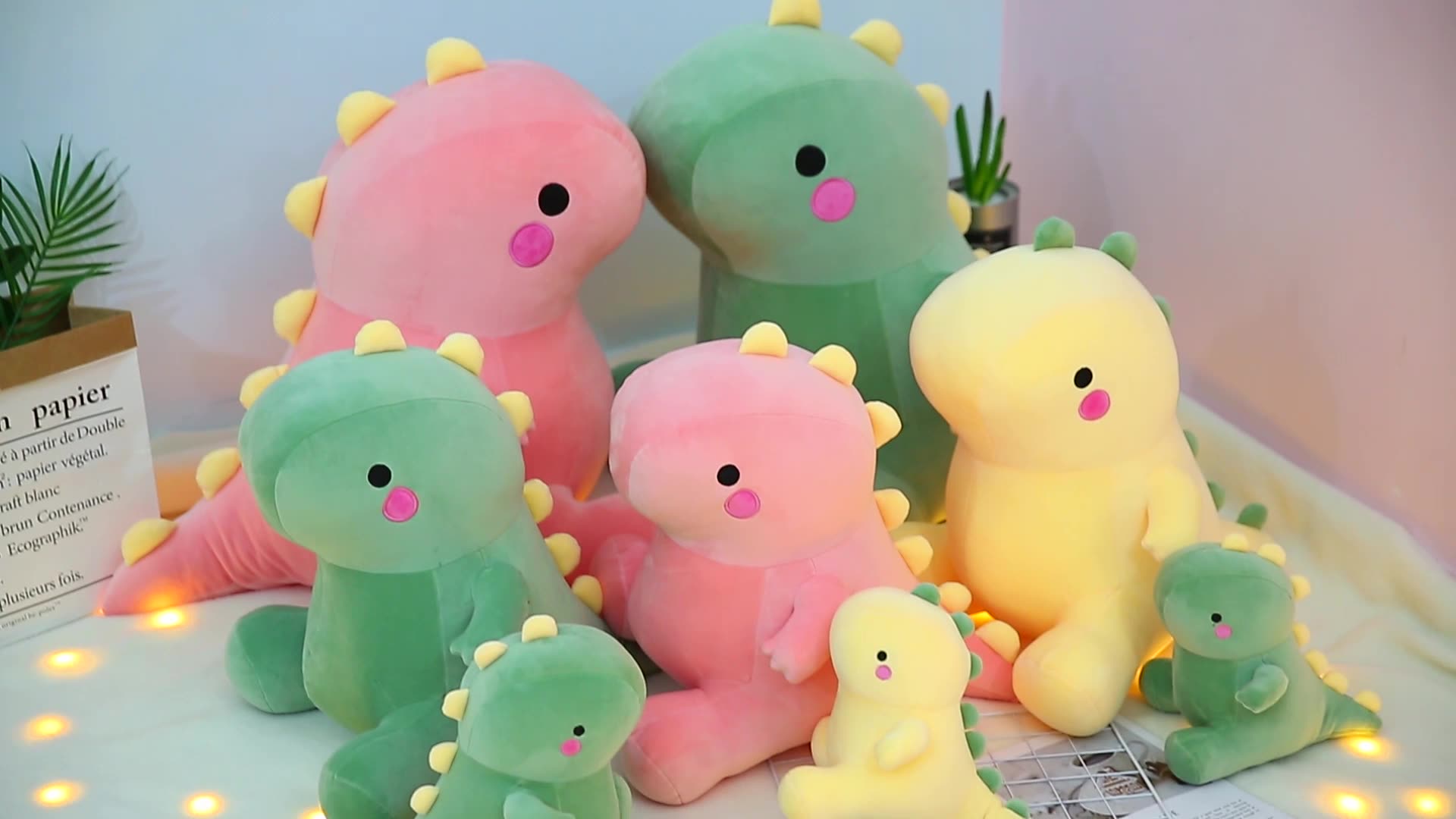 Small sales dinosaur plush