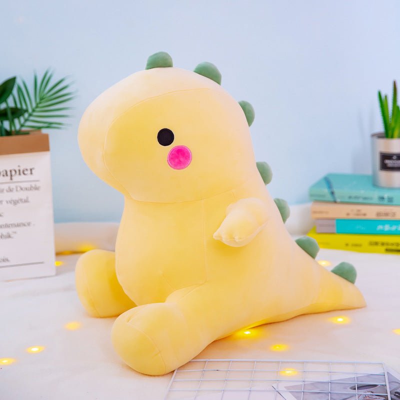 Adorable Dinosaur Stuffed Animals Plush Toy yellow 22 cm/8.7 inches 
