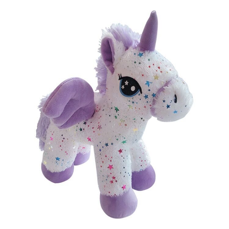 Adorable Unicorn Plush For Girl Gifts purple standing unicorn 45 cm/17.7 inches 