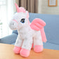 Adorable Unicorn Plush For Girl Gifts pink with sequins standing unicorn 45 cm/17.7 inches 