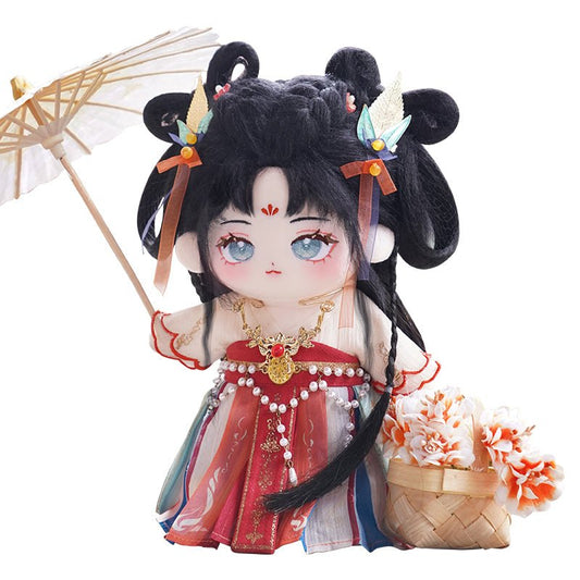 Ancient Chinese Style Qing Pingyue and Dian Jiangchun Cotton Dolls - TOY-PLU-107401 - omodoki - 42shops