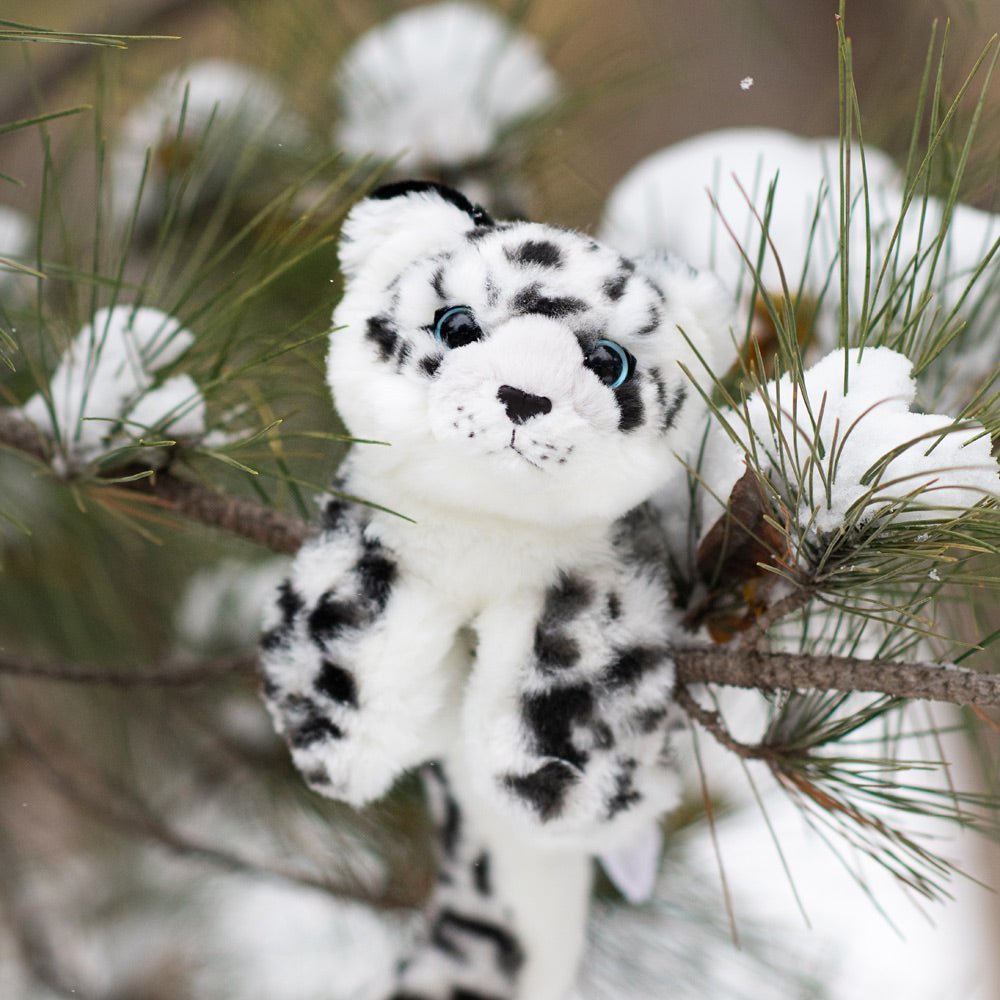 Snow leopard clearance plush toy