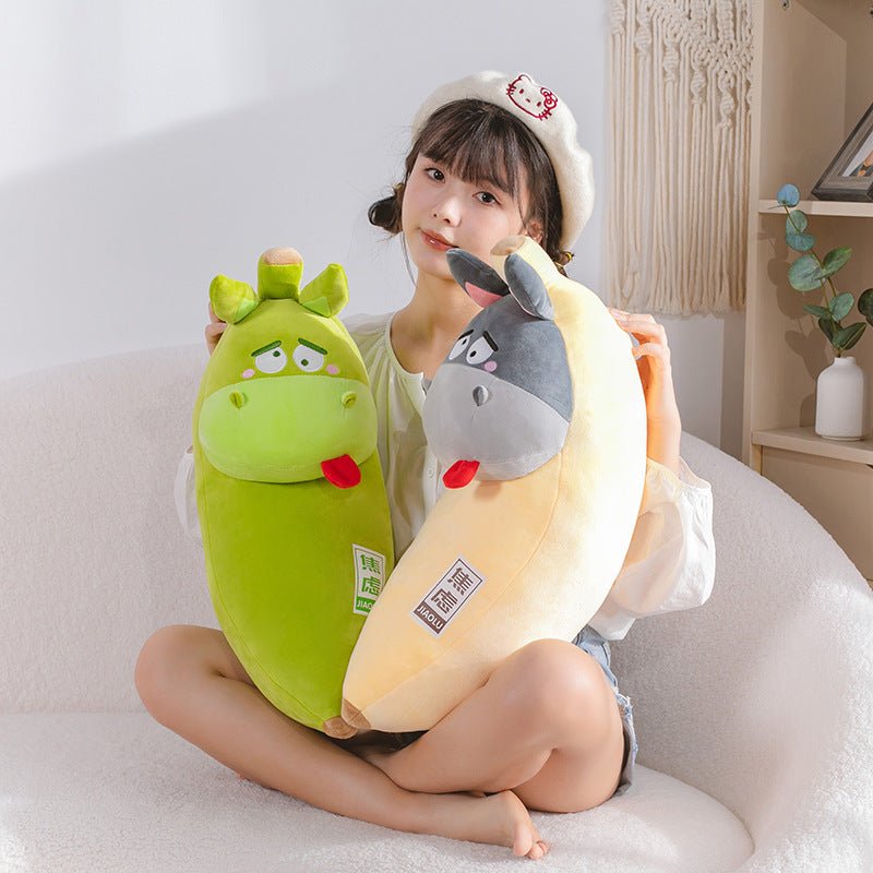Banana Donkey Plush Pillow Toy - TOY-PLU-87402 - Yangzhoujijia - 42shops