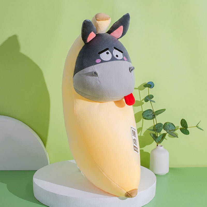 Banana Donkey Plush Pillow Toy - TOY-PLU-87402 - Yangzhoujijia - 42shops