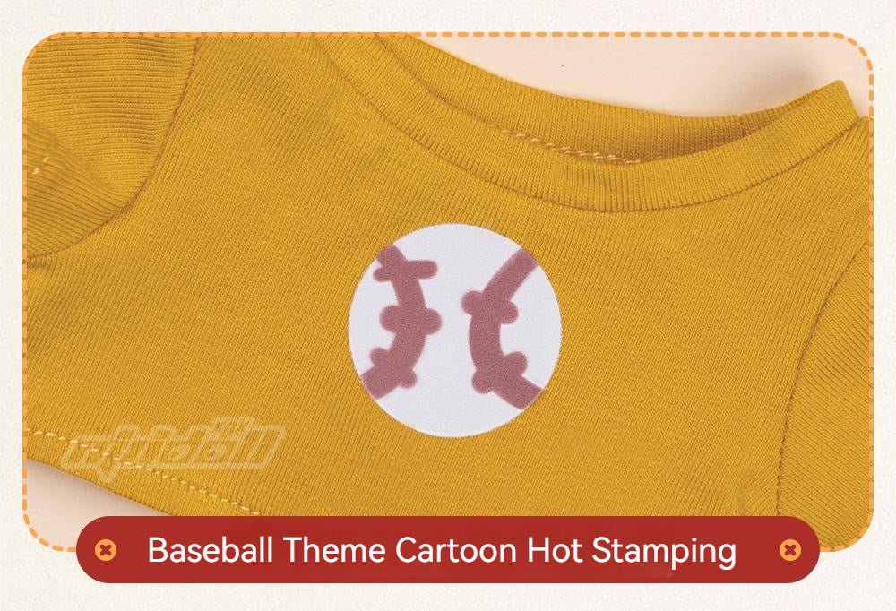 Baseball Uniform Retro American Cotton Doll Clothes Suit 20140:399679