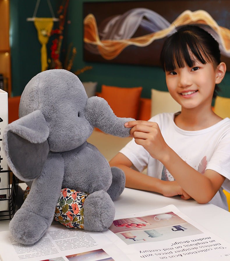 Bear Rabbit Elephant Animal Plush Doll   