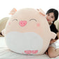 Beige Pink Piggy Plush Body Pillow - TOY-PLU-96921 - Yangzhou burongfang - 42shops