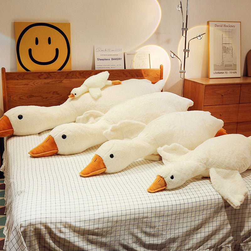 Big White Duck Plush Body Pillow - TOY-PLU-21101 - Baoding baigouxincheng gongyu - 42shops 3318:26475