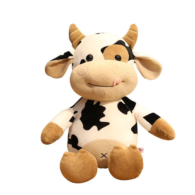 Black And White Naughty Cow Plush Toy - TOY-PLU-95801 - Yangzhoukabusha - 42shops