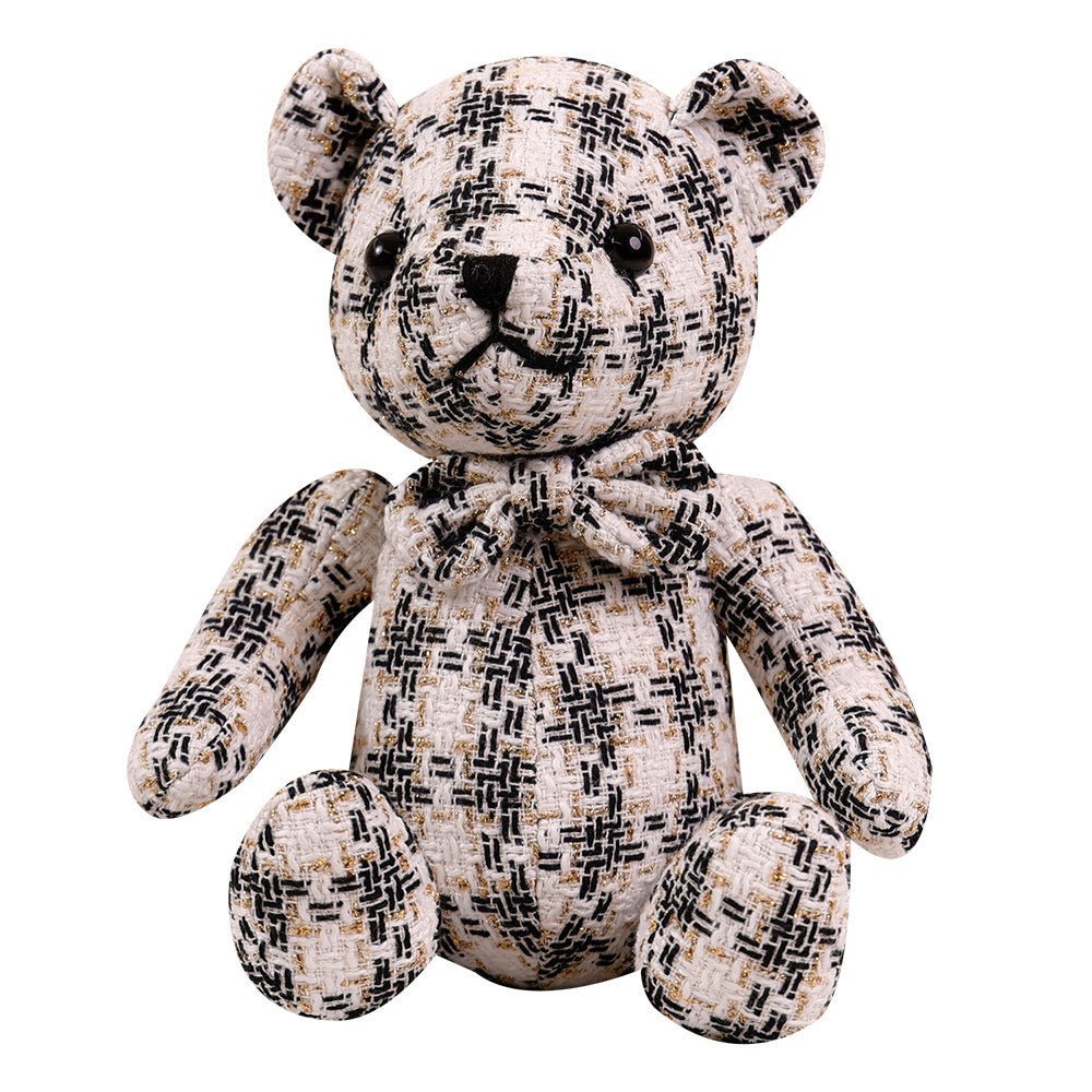Black White Bear Plush Toy - TOY-PLU-94701 - Yangzhouboshiwei - 42shops