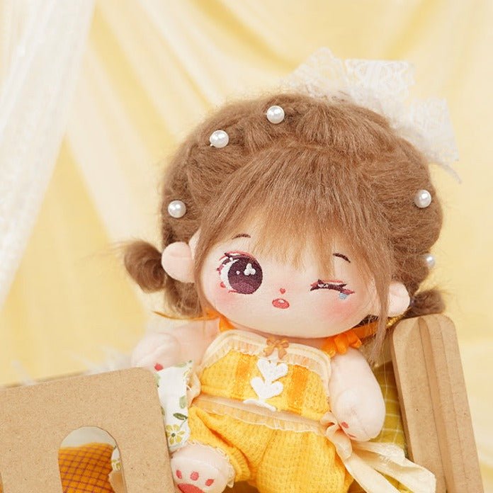 Blinking Smiling Cotton Doll Rag Doll - TOY-PLU-83801 - omodoki - 42shops