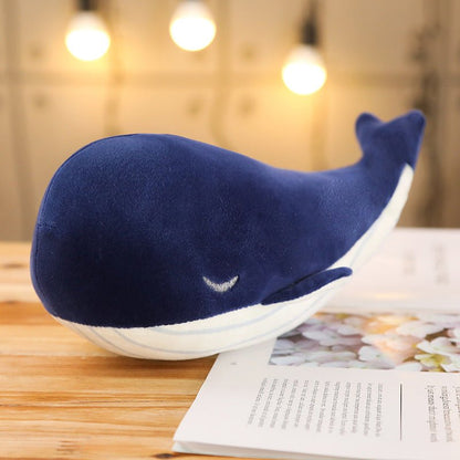 Blue Whale Plush Toy Whale Stuffed Animal - TOY-PLU-17201 - Yangzhou yuyigongyi - 42shops