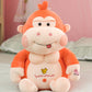 Brown Pink Muscular Gorilla Plush Toy - TOY-PLU-98205 - Yangzhoukabusha - 42shops