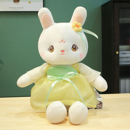 Bunny Plush Toy Chinese Costume Style Rabbit - TOY-PLU-36803 - Yangzhou jiongku - 42shops