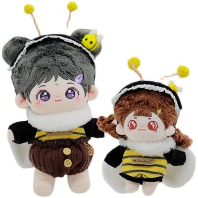 Busy Little Bee Yellow Suit Doll Clothes - TOY-PLU-83301 - Strawberry universe - 42shops