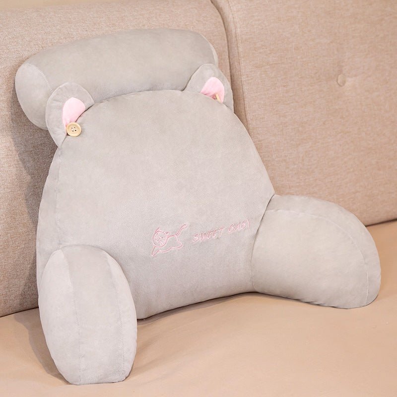 Cartoon Animal Bed Rest Plush Pillow Back Rest Cushion - TOY-PLU-45107 - Yangzhoukeshibei - 42shops
