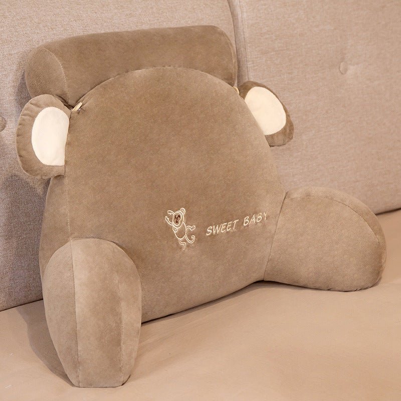 Cartoon Animal Bed Rest Plush Pillow Back Rest Cushion - TOY-PLU-45105 - Yangzhoukeshibei - 42shops