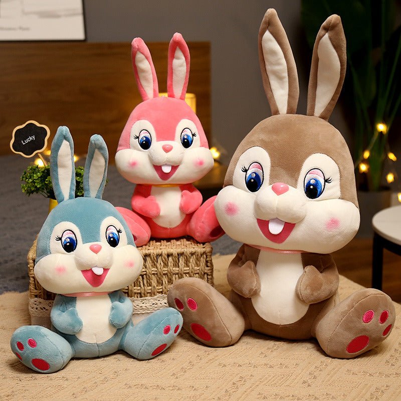 Cartoon Bunny Plush Toys Multicolor - TOY-PLU-39601 - Hanjiangquqianyang - 42shops