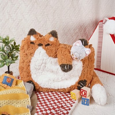 Cartoon Little Fox Cat Plush Handbag - TOY-PLU-109201 - omodoki - 42shops