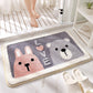 Cartoon Rabbit Animal Absorbent Bathroom Floor Carpet - TOY-PLU-108417 - Shantoudajiang - 42shops