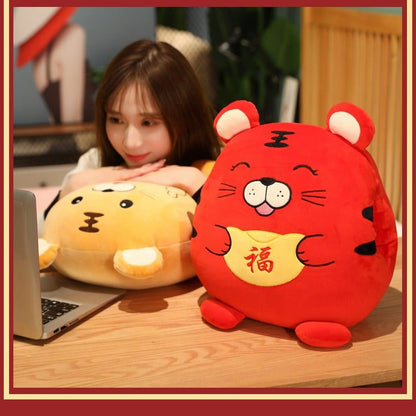 Cartoon Tiger Plush Pillow Hand Warmer - TOY-PLU-43704 - Yangzhoukeshibei - 42shops