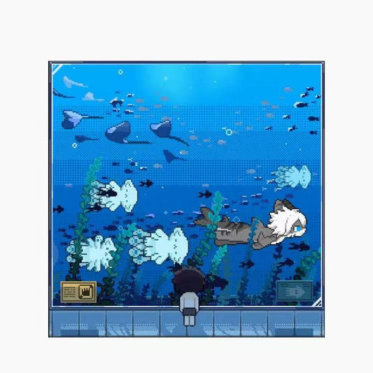 Changed Aquarium 3D Lenticular Card Furyy - TOY-ACC-75901 - Changed - 42shops