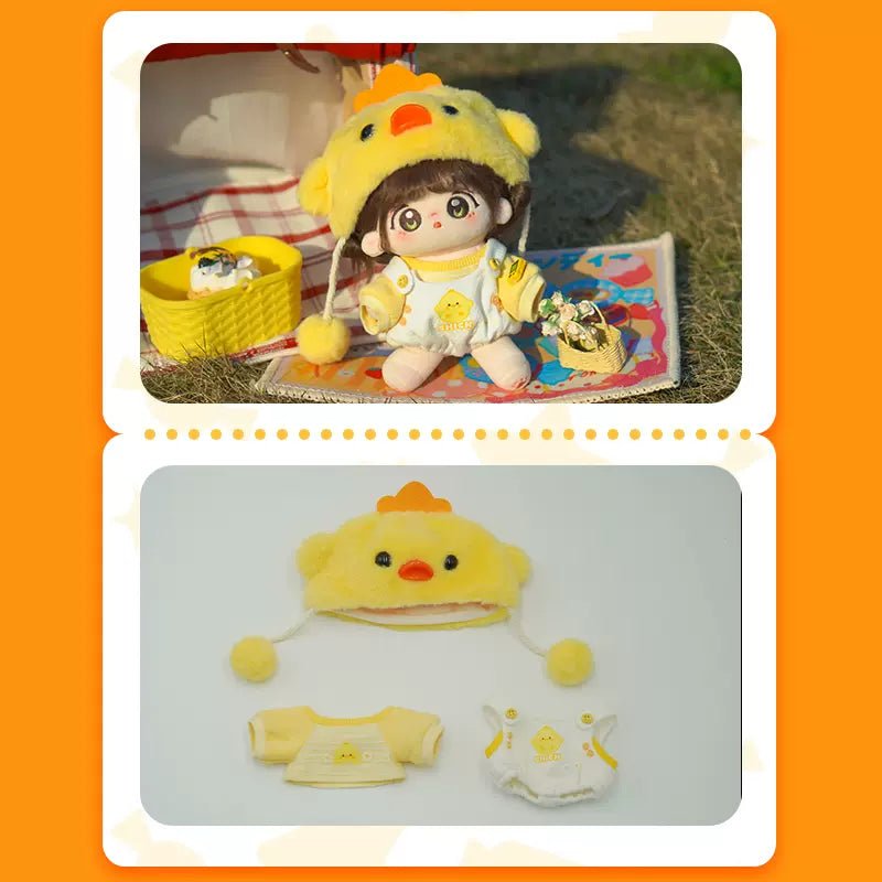 Chick Runaway Doll Clothes 20cm Naked Cotton Doll