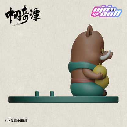 Chinese Folktales Nobody Piglet Demon Mobile Phone Holder 11684:399929