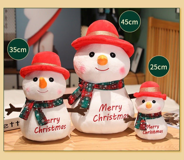 Christmas Little Snowman Plush Doll - TOY-PLU-95207 - Yangzhoumengzhe - 42shops