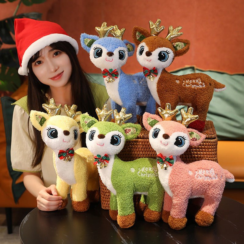 Christmas moose store plush