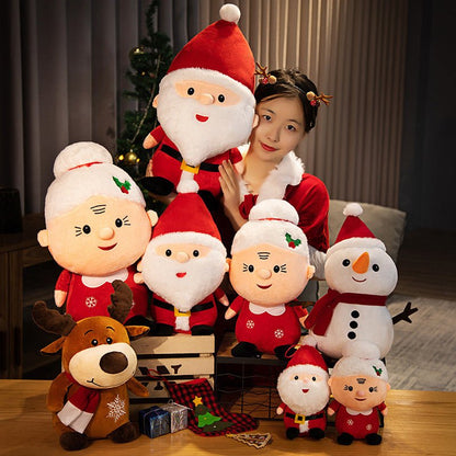 Christmas Santa Elk Plush Doll - TOY-PLU-94801 - Yangzhoumengzhe - 42shops
