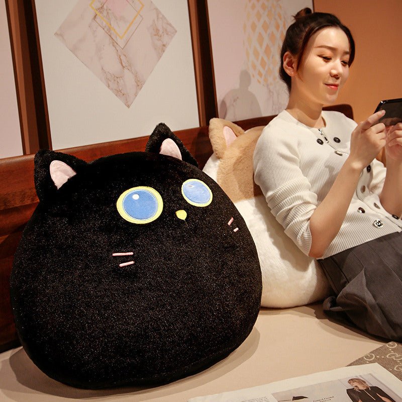 Chubby Cat Fox Bunny Plush Toys Cushions - TOY-PLU-56701 - Yangzhou kaka - 42shops
